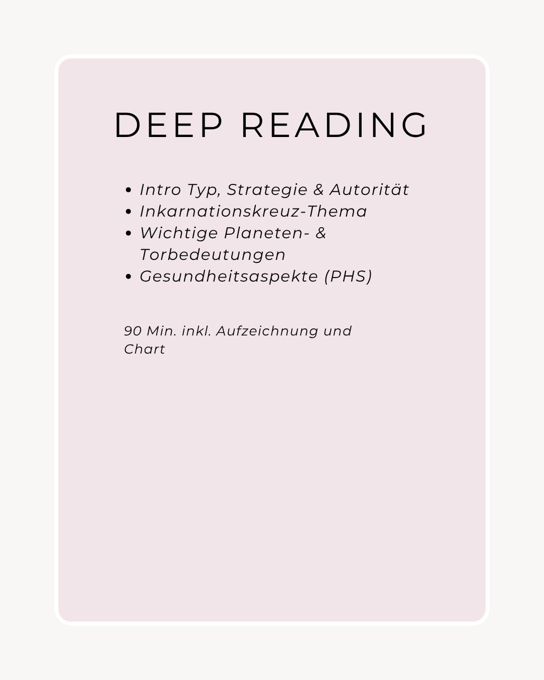 Deep Reading