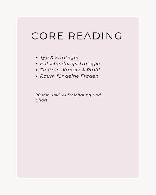 Core Reading